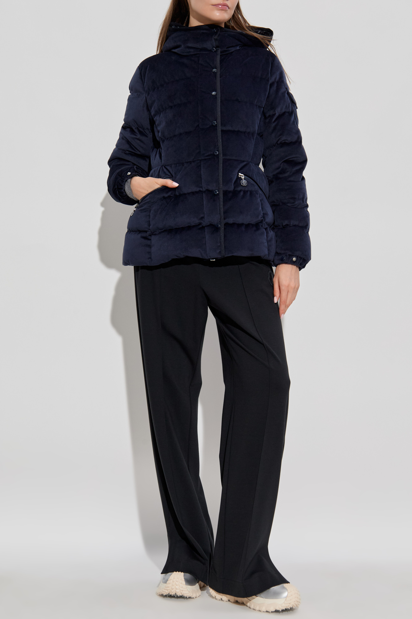 ジャケット MONCLER Barante fitted down jacket Luxury brands | Barante down jacket Moncler | Drake Store